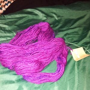 Vibrant Purple Yarn